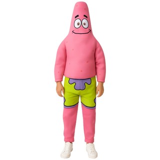 Trang Phục Hóa Trang Trẻ Em SpongeBob & Patrick Ngôi Sao, Halloween Hoạt Hình Linh Vật, Trang Phục Sân Khấu Tiệc