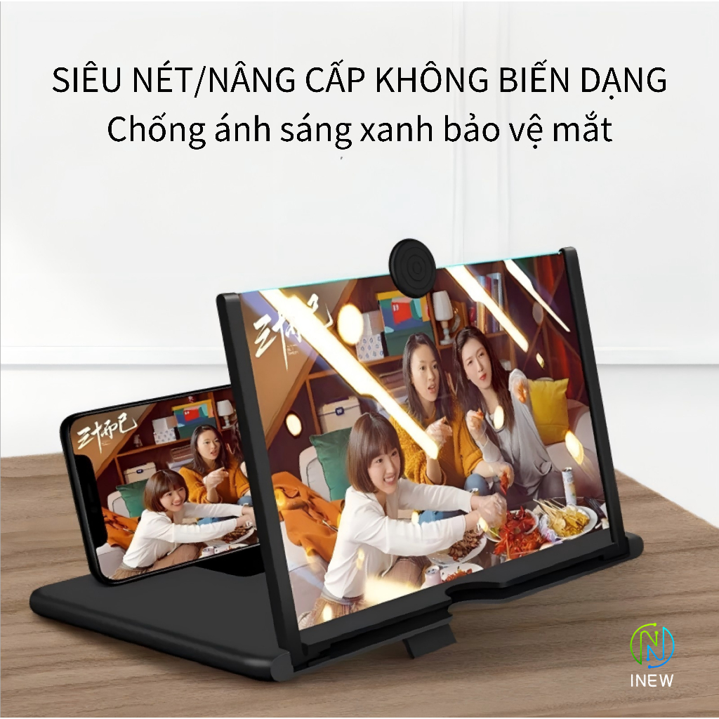 Điện thoại di động Máy tính để bàn Bộ khuếch đại màn hình Co giãn Giá đỡ điện thoại di động Màn hình 3d HD Kính lúp điện thoại di động