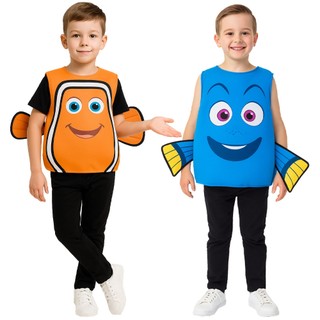 Trang phục Cosplay Cá Hề Bé Trai Tìm Nemo Dory, trang phục biển động vật linh vật Halloween cho trẻ em