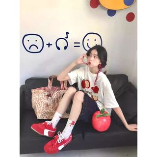 Áo Thun Cotton Oversize Baggy Nữ - Phong Cách Thời Trang Hàng Ngày