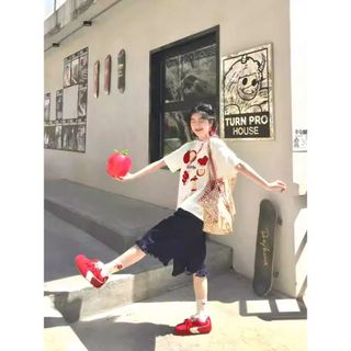 Áo Thun Cotton Oversize Baggy Nữ - Phong Cách Thời Trang Hàng Ngày
