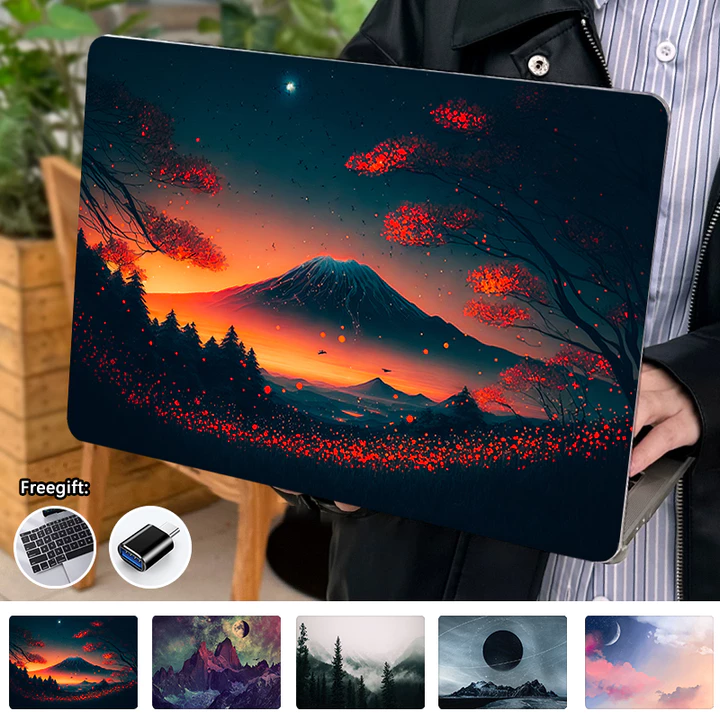 Ốp In Phong Cảnh Đẹp Cho Macbook Neo A3404 Air13 Inch M5 A3449 Air15 M5 A4348 Pro14 Inch M5 A3434 A3426 Air13.3 M1 A2337 Pro13.3 M2 A2338 Retina Air A1932 Air M4 A3240