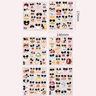 102 Chiếc Chuột Mickey Miếng Dán Hoạt Hình Disney Hoạt Hình Mickey Doodle DIY Laptop Ván Trượt Miếng Dán