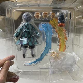 Anime Demon Slayer Kimetsu No Yaiba Kamado Tanjirou Figma 498 DX # Nhân Vật Hành Động Pvc Đồ Chơi Mô Hình