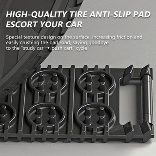 SEAMETAL Lốp Xe Khẩn Cấp Chống Trượt Ban Phục Hồi Theo Dõi Kéo Thảm Ban Tuyết Xích Xẻng Ramps Miếng Lót Off Road Phụ Kiện