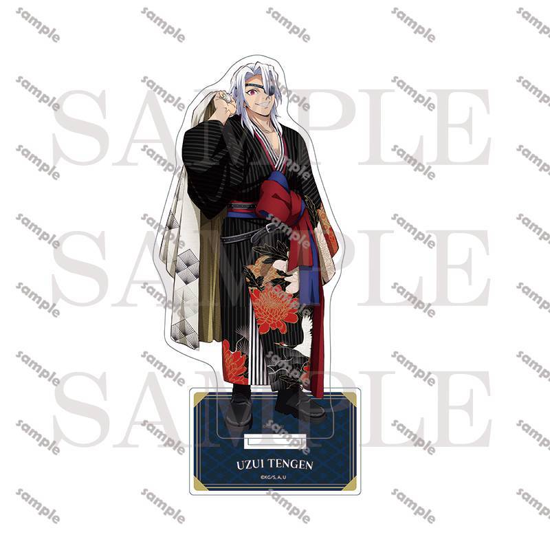 Demon Slayer Anime Standees - Hashira & Tanjiro / Shinobu Bộ hình Acrylic làm bằng quạt