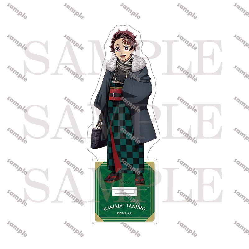 Demon Slayer Anime Standees - Hashira & Tanjiro / Shinobu Bộ hình Acrylic làm bằng quạt