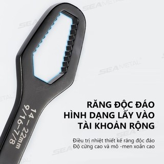 SEAMETAL Universal Torx Cờ lê tự thắt chặt Kính có thể điều chỉnh Cờ lê Ban hai đầu Torx Cờ lê Dụng cụ cầm tay cho nhà máy