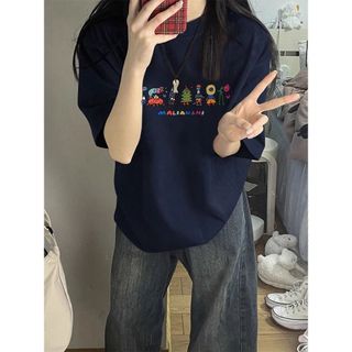 Áo thun nữ oversize cotton thoải mái thời trang