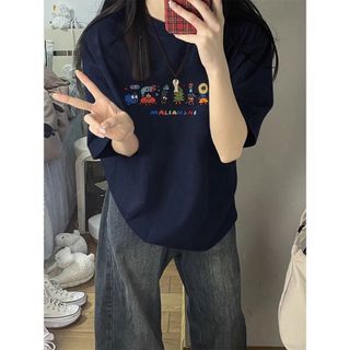Áo thun nữ oversize cotton thoải mái thời trang