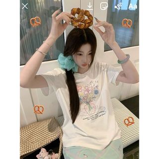 Áo Thun Nữ Oversize Baggy 100% Cotton - Phong Cách Thời Trang 2025