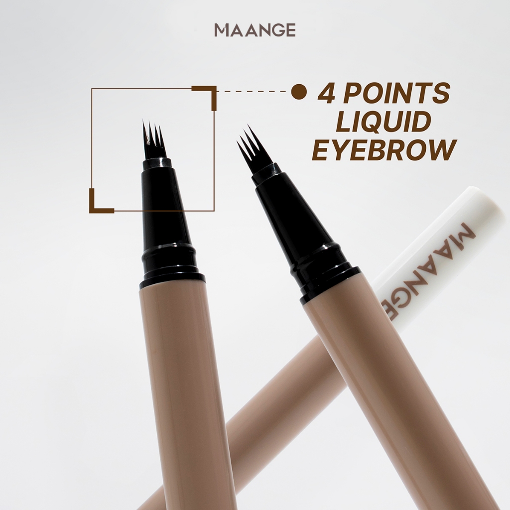 Bút lông lỏng 4 lỗ MAANGE - Chống nước & 36H Wear E03