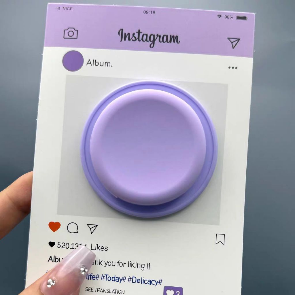 Giá đỡ kính thiên văn Macaron / Giá đỡ điện thoại / silicon