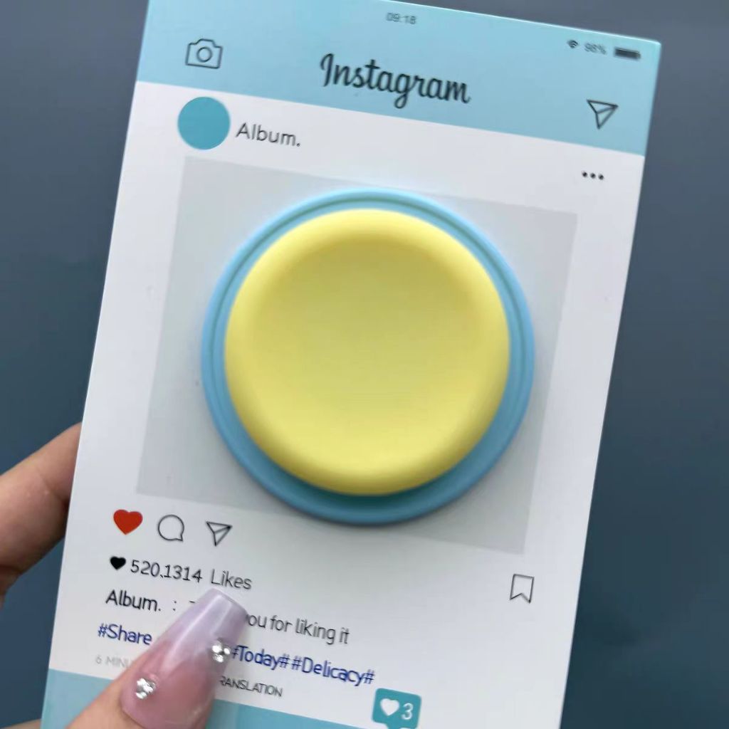 Giá đỡ kính thiên văn Macaron / Giá đỡ điện thoại / silicon