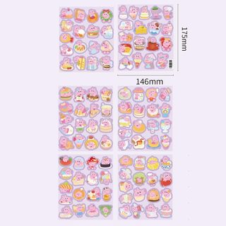 103 Chiếc Hoạt Hình Peppa Pig Sticker George Pig Graffiti Mẫu Giáo Bé Trai Bé Gái Phần Thưởng Miếng Dán