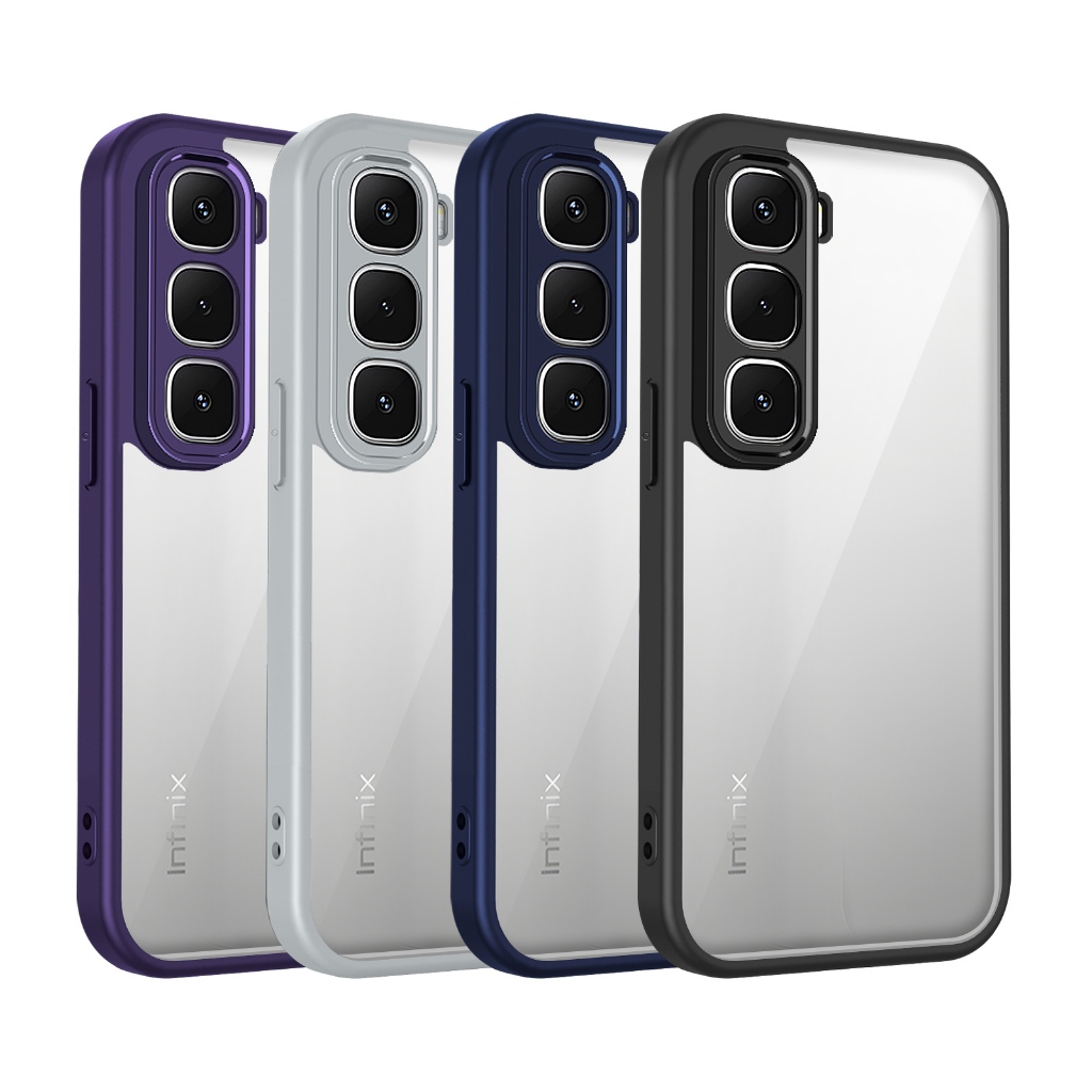 Ốp Lưng Cho Infinix HOT 30i 40i 50i 60i 60 70 Pro Plus 4G Ốp Lưng Điện Thoại TPU Mềm Nhiều Màu Sắc
