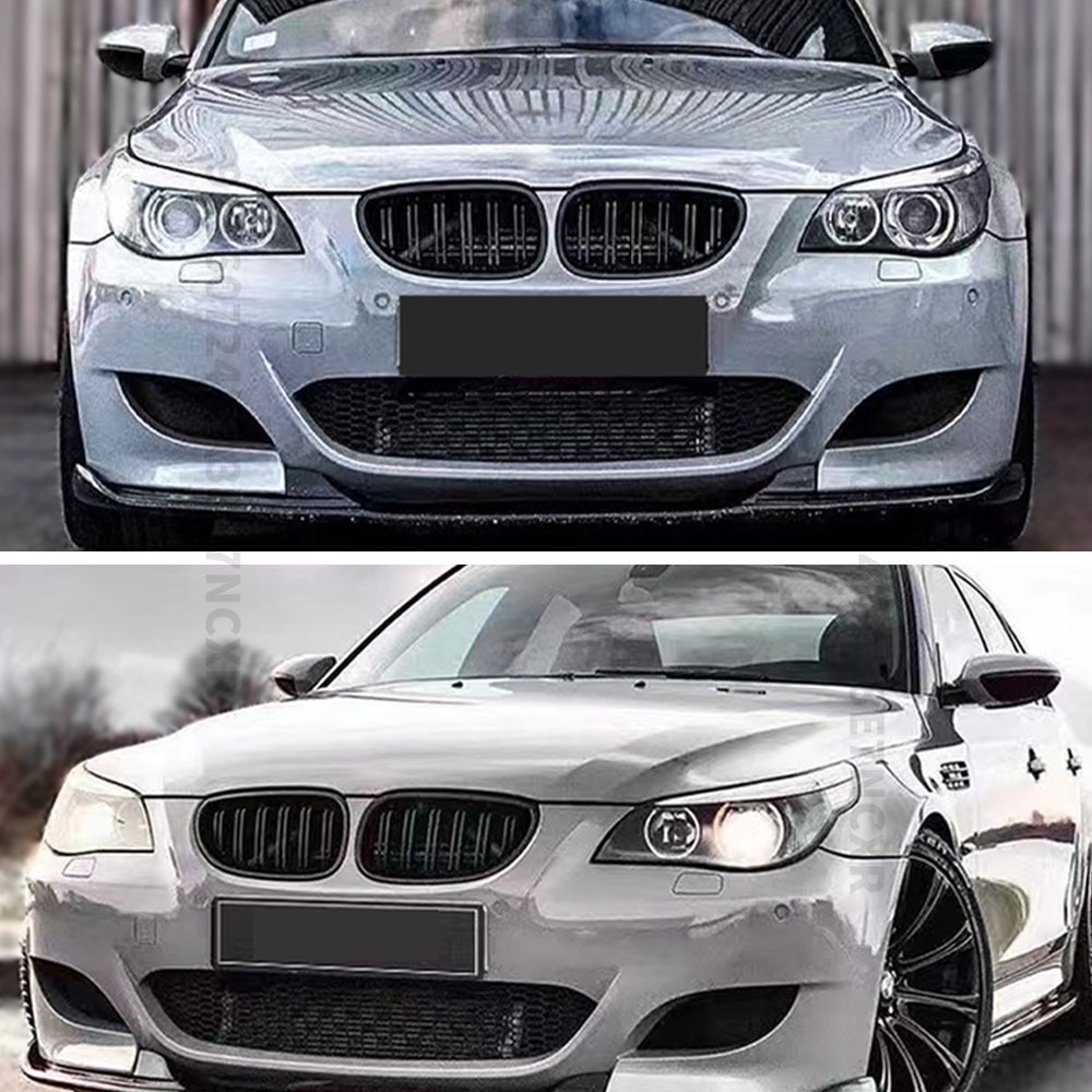 Lưới tản nhiệt cản trước đôi lưới tản nhiệt thận cho BMW E60 E61 M5 như 535i 520i 545i 550i 5-Series 2003 2004 2005 2006 2007 2008 2009 2010 Bộ cơ thể điều chỉnh da mặt