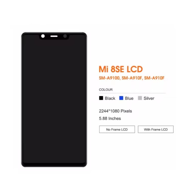 TFT Cho Xiaomi Mi 8 SE Màn Hình LCD Bộ Số Hóa Cảm Ứng Thay Thế