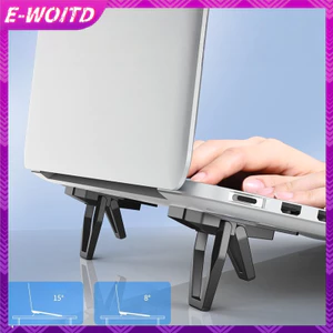 E-woitd Đế Laptop Có Thể Điều Chỉnh 2 Chiếc Notebook Hỗ Trợ Giá Đỡ Di Động Nâng Làm Mát Đa Năng Cho Bàn Phím Máy Tính Bảng Điện Thoại Laptop HNVN