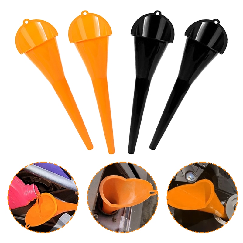 GHẾ Nạp Nhiên Liệu Phễu Tay Dài Miệng Xăng Dầu Động Cơ Lọc Nhiên Liệu Xe Máy Phễu Nhựa Đặc Biệt