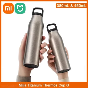 Xiaomi Mijia Titanium Thermos Cup G 6h Giữ Ấm Bình Nước Không Có Hại Kim Loại Nặng Đồ Uống Tốt Cho Sức Khỏe Ti Bình Cách Nhiệt Chân Không