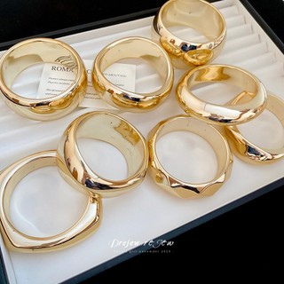 Vòng tay acrylic mặt hình học, style châu Âu - Mỹ, phụ kiện thời trang