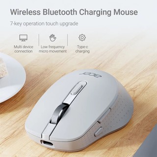 Chuột Bluetooth Không Dây Acer M155 Bluetooth 5.0 / 2.4G Kết Nối Chế Độ Kép Type-C Sạc 800 / 1200 / 1600DPI Cho Công Việc / Học Tập / Chơi Game