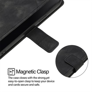 Vỏ Ví Lật Da PU Cho OPPO Reno 9A 11F 12F 12FS 13F 9 10 11 12 13 14 Pro 14F 4G 5G Ốp Lưng Sang Trọng Giá Đỡ Khe Cắm Thẻ Vỏ Bảo Vệ