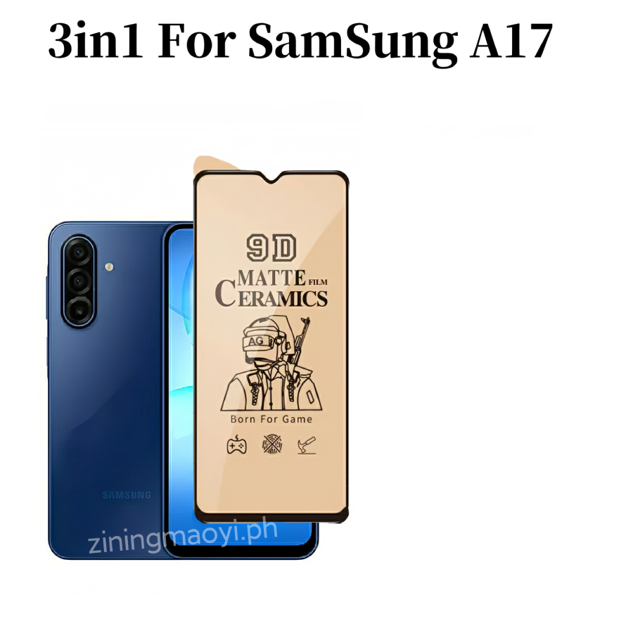 [Hàng có sẵn] Ốp điện thoại trong suốt mềm chống sốc 4in1 Samsung Galaxy A17 cho Samsung Galaxy A56 A26 A36 A16 A06 Phim màng màng và ống kính bằng gốm và phim mặt sau