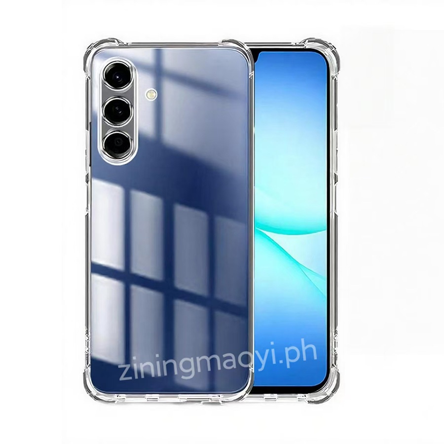 [Hàng có sẵn] Ốp điện thoại trong suốt mềm chống sốc 4in1 Samsung Galaxy A17 cho Samsung Galaxy A56 A26 A36 A16 A06 Phim màng màng và ống kính bằng gốm và phim mặt sau