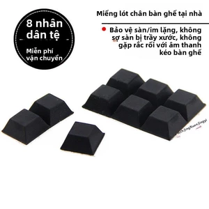 Đệm chân khung chống sốc, chân cao su vuông cho bàn ghế, đệm nâng cao, chân tự dính 3M, dòng SF ULXJ