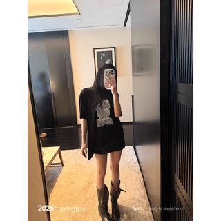 Áo Thun Nữ Oversize Baggy Cotton Phù Hợp Thời Trang Đường Phố