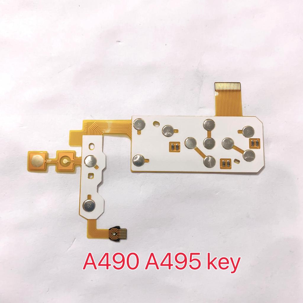 Bàn Phím Mới Nút Bàn Phím Cáp Mềm Ruy Băng Cho Canon EOS A490 A495 Nút Chìa Khóa Cáp