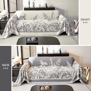 AIMI Vỏ Bọc Ghế Sofa Phong Cách Bohemian Bọc Sofa Trang Trí Nhà Cửa Decor Phù Hợp Với Mọi Mùa Chống Trượt Đa Năng Nhung Bọc Ghế Sofa