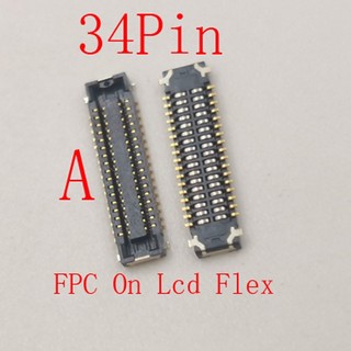 1-10 Cái Màn Hình Lcd Đầu Nối FPC Cắm Usb Cho Samsung A10 A105 M20 M205 M10 M105 A300 A3 2015 Galaxy Sạc 34 48 Pin Jac Liên Hệ A105F A3009 M105F M205F