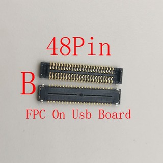 1-10 Cái Màn Hình Lcd Đầu Nối FPC Cắm Usb Cho Samsung A10 A105 M20 M205 M10 M105 A300 A3 2015 Galaxy Sạc 34 48 Pin Jac Liên Hệ A105F A3009 M105F M205F