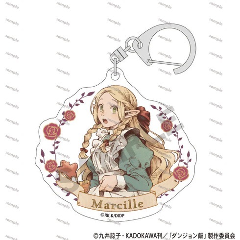 Delicious in Dungeon Alice Acrylic Stand & Móc khóa - Fairy Tale Anime Hình Merch (Fan-Made)