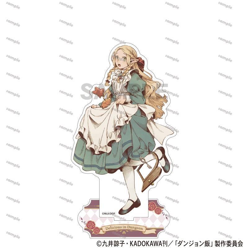 Delicious in Dungeon Alice Acrylic Stand & Móc khóa - Fairy Tale Anime Hình Merch (Fan-Made)