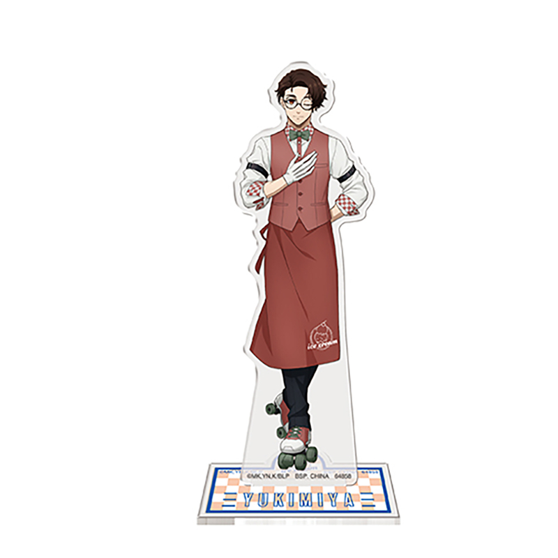 Khóa xanh Ichiban Kuji - Bồi bàn Ver. Bộ chân đế Acrylic Rin Sae Yukimiya Uruma Anime Merch