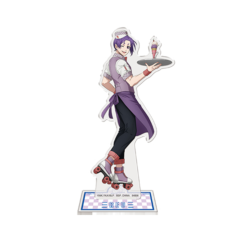 Khóa xanh Ichiban Kuji - Bồi bàn Ver. Bộ chân đế Acrylic Rin Sae Yukimiya Uruma Anime Merch