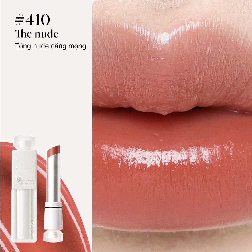 [Pearl Collection] Son bóng ngọc trai JOOCYEE Essence Glazed Rouge dưỡng ẩm căng bóng lâu trôi - 3.5g | BigBuy360 - bigbuy360.vn