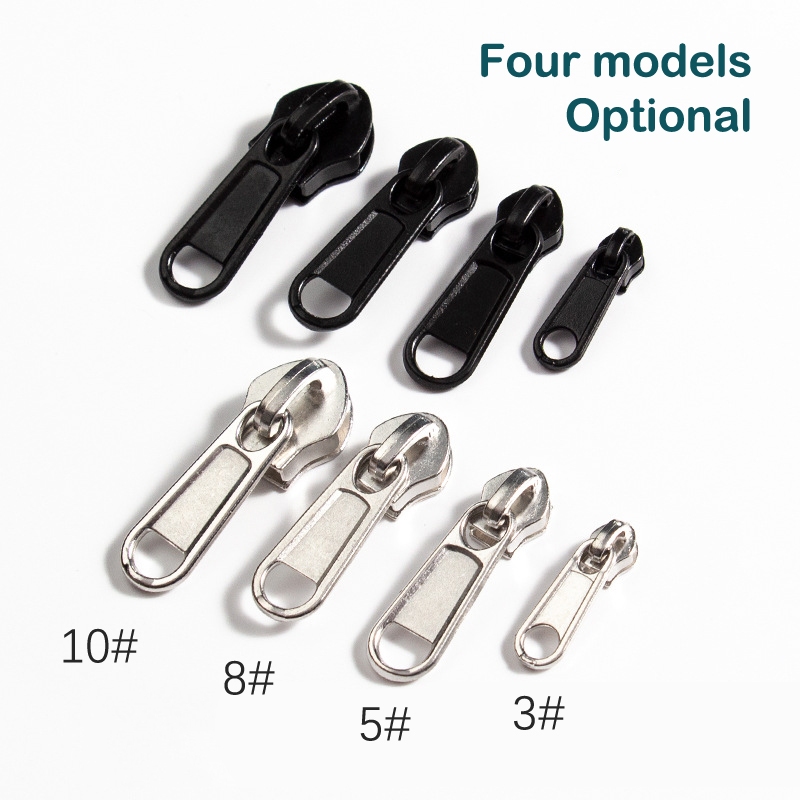 Set 5 / 8 Dây Khóa Kéo Thay Thế 4 Kích Cỡ
