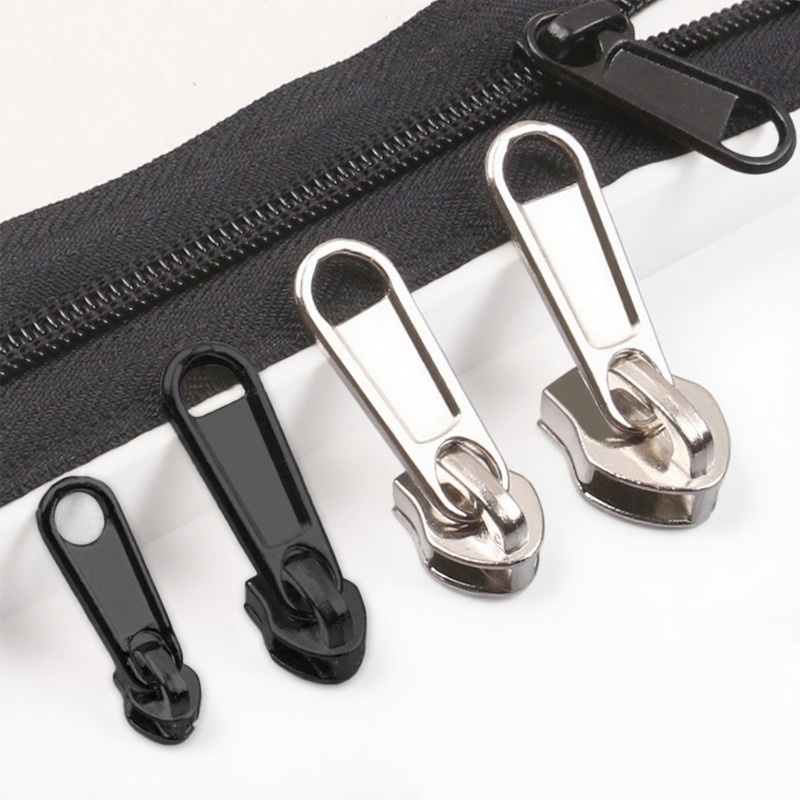 Set 5 / 8 Dây Khóa Kéo Thay Thế 4 Kích Cỡ