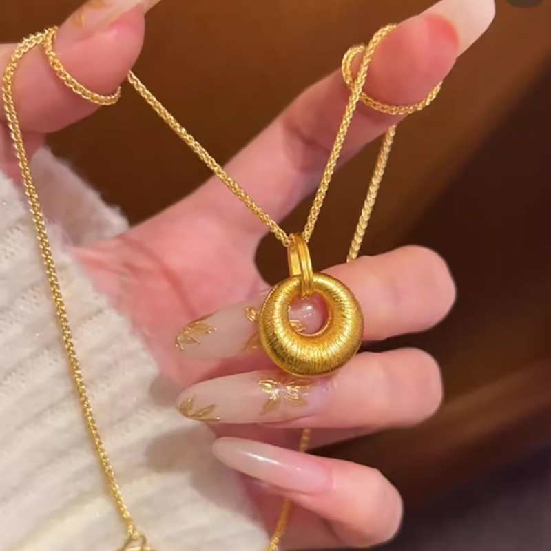 Mới Jintuo Necklaces Cho Nữ - Phong Cách Retro, Ánh Sáng Sang Trọng với Kiểu Dáng Cá Tính và Thiết Kê Niche