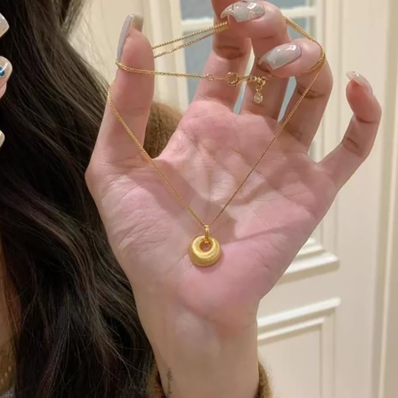 Mới Jintuo Necklaces Cho Nữ - Phong Cách Retro, Ánh Sáng Sang Trọng với Kiểu Dáng Cá Tính và Thiết Kê Niche