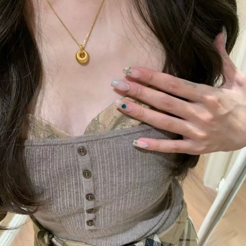 Mới Jintuo Necklaces Cho Nữ - Phong Cách Retro, Ánh Sáng Sang Trọng với Kiểu Dáng Cá Tính và Thiết Kê Niche
