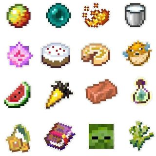 Bộ 50 Miếng Dán Trò Chơi Minecraft DIY Điện Thoại Hành Lý Ván Trượt Trang Trí Chống Thấm Nước Miếng Dán Đồ Chơi