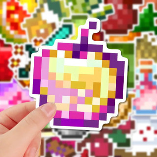 Bộ 50 Miếng Dán Trò Chơi Minecraft DIY Điện Thoại Hành Lý Ván Trượt Trang Trí Chống Thấm Nước Miếng Dán Đồ Chơi