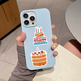56 Chiếc Bánh Sinh Nhật Miếng Dán Hoạt Hình Graffiti DIY Laptop Guitar Quà Tặng Chống Thấm Nước Miếng Dán Đồ Chơi Trẻ Em