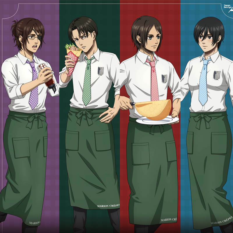 Tấn Công Titan Levi Ackerman Acrylic Đứng Super Mario Crossover Fan Art Anime Hình Sưu Tập